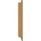 Ekena Millwork Arch Top Gable Vent Functional, Western Red Cedar Gable Vent w/ 1" x 4" Flat Trim Frame, 12"W x 32"H GVWAR12X3201RFUWR - alternate 4